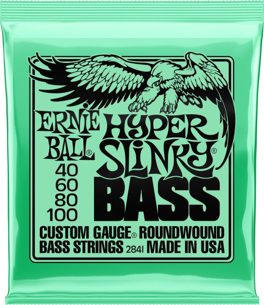 Ernie Ball P02841 Hyper Slinky Electric Bass Strings