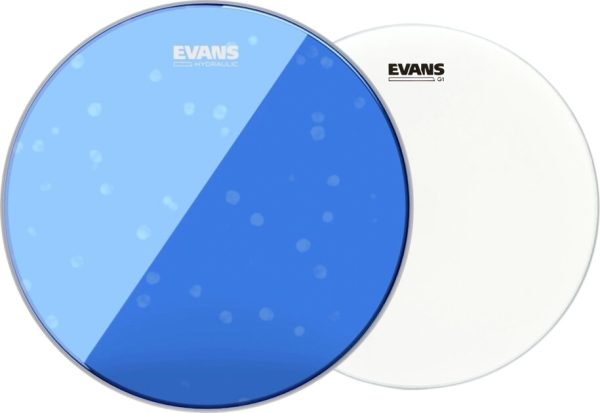 Evans Blue Hydraulic Bass Drum Head