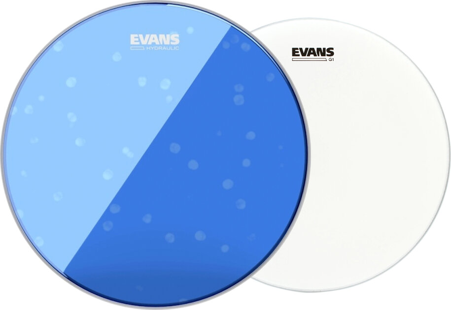 Evans Blue Hydraulic Bass Drum Head