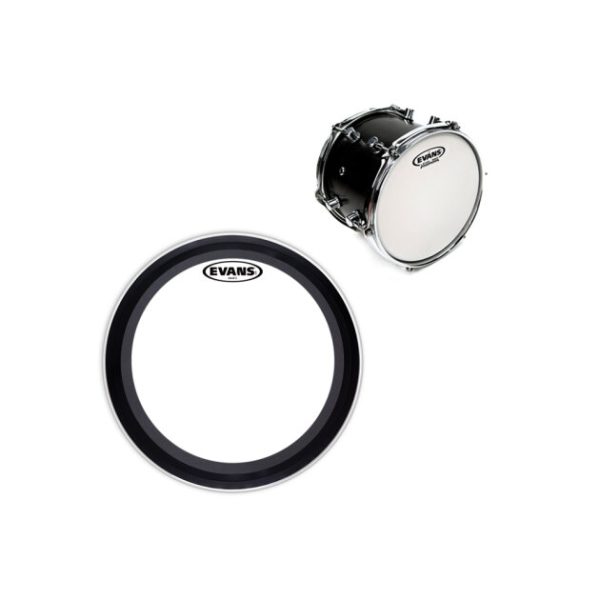 Evans EMAD Heavyweight Clear Bass Drumhead