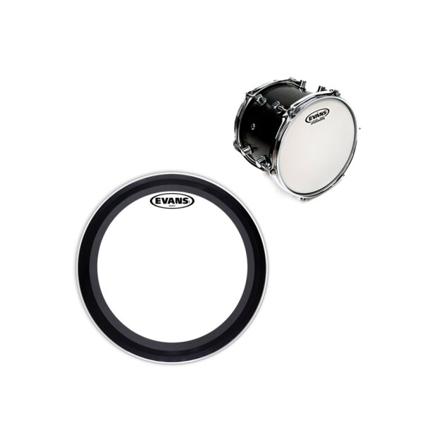 Evans EMAD Heavyweight Clear Bass Drumhead
