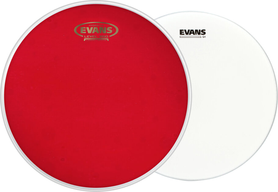 Evans Hydraulic Red Bass Drumhead