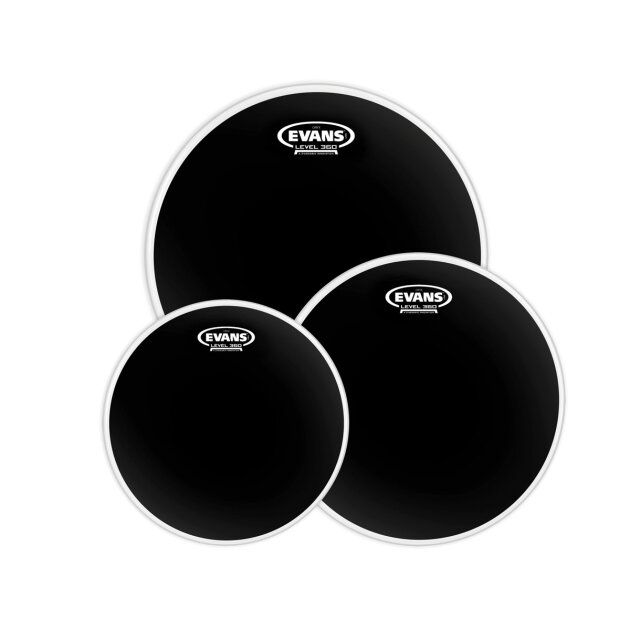Evans Onyx Clear Drum Head Tom Pack