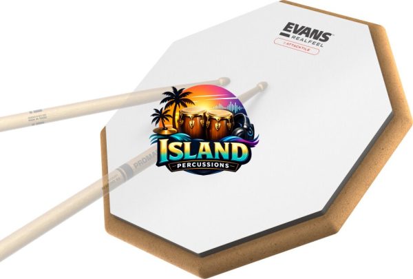 Evans Real Feel 10GAT Attacktile Drum Practice Pad