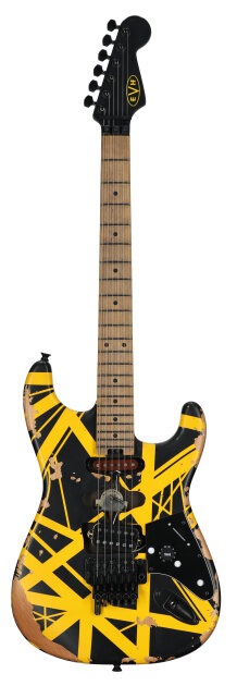 EVH Eddie Van Halen Limited Edition Striped Frankie Electric Guitar (with Gig Bag)
