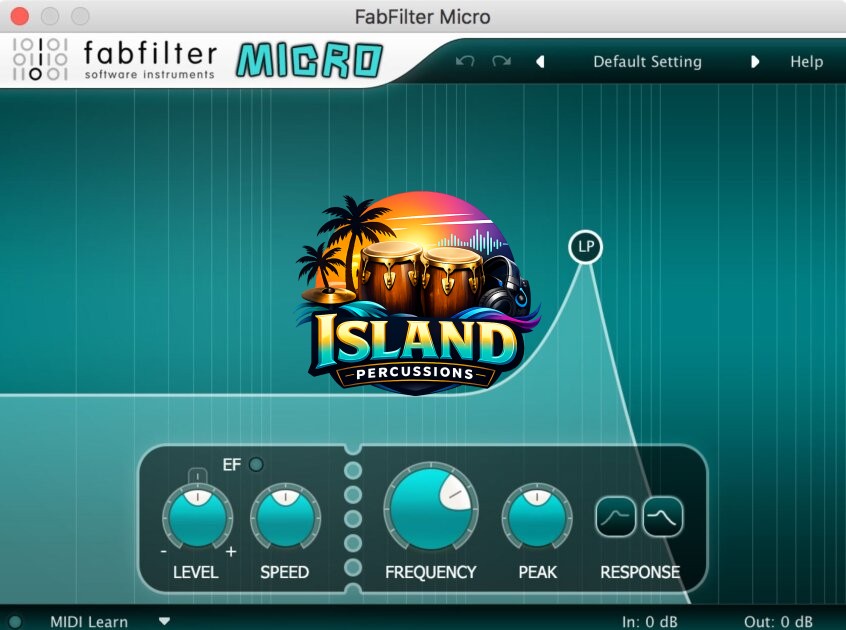 FabFilter Micro Audio Plug-in Software