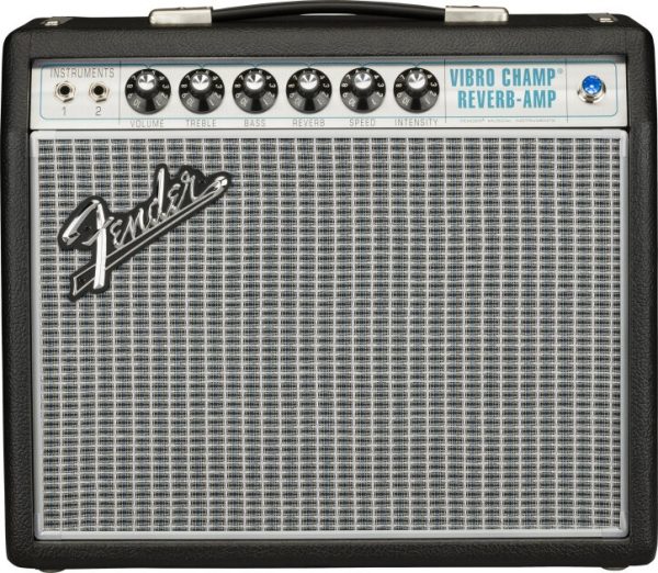 Fender '68 Custom Vibro Champ Reverb Tube Amplifier (5 Watts, 1x10")