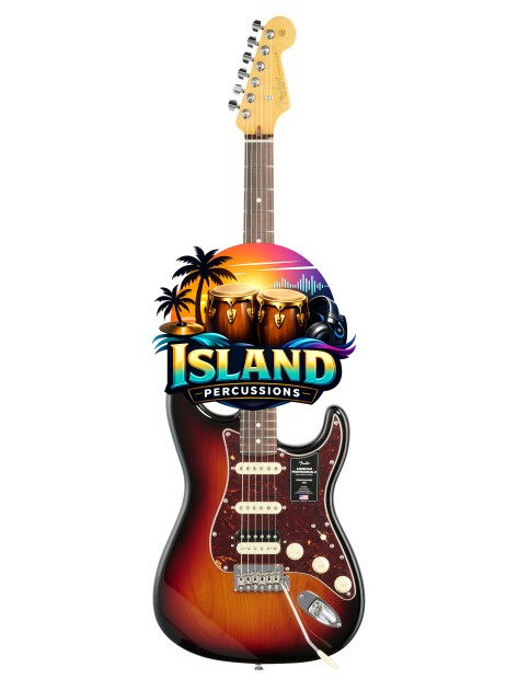 Fender American Pro II HSS Stratocaster Electric Guitar, Rosewood Fingerboard (with Case)