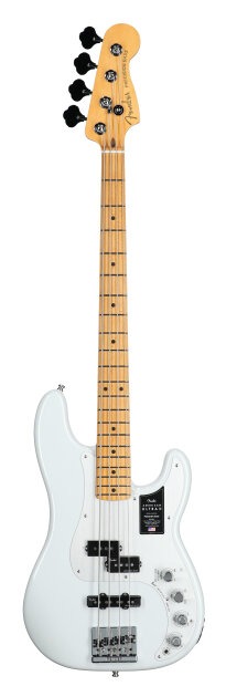 Fender American Ultra II Precision Electric Bass, Maple Fingerboard