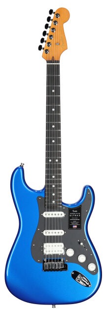 Fender American Ultra II Stratocaster HSS Electric Guitar, Ebony Fingerboard (with Case)