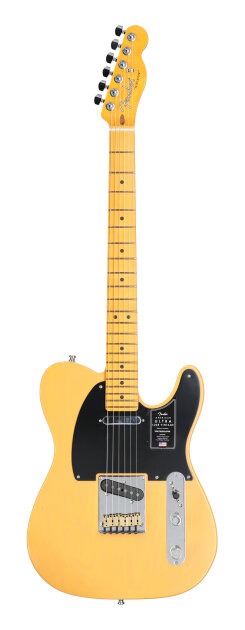 Fender American Ultra Luxe Vintage '50s Telecaster Electric Guitar, Maple Fingerboard