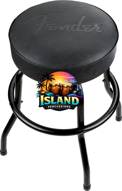Fender Barstool with Embossed Logo