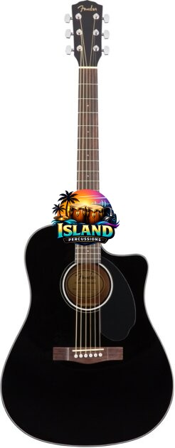 Fender CD-60SCE Solid Top Dreadnought Acoustic-Electric Guitar