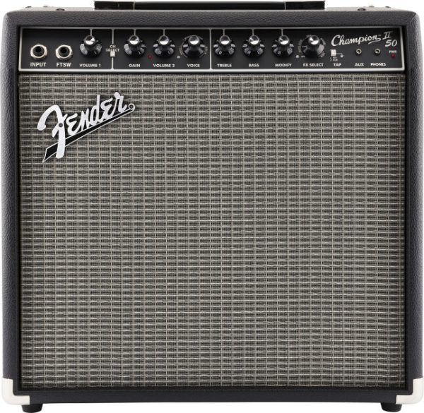 Fender Champion II 50 Guitar Combo Amplifier (1x12", 50 Watts)