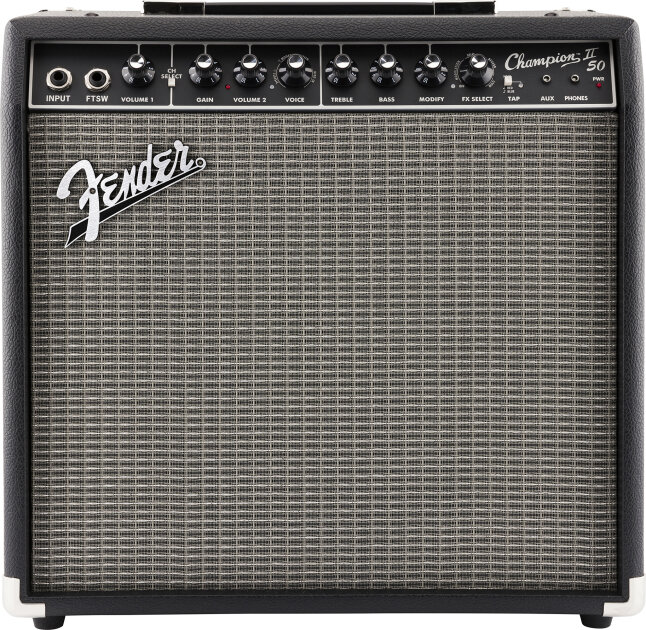 Fender Champion II 50 Guitar Combo Amplifier (1x12", 50 Watts)