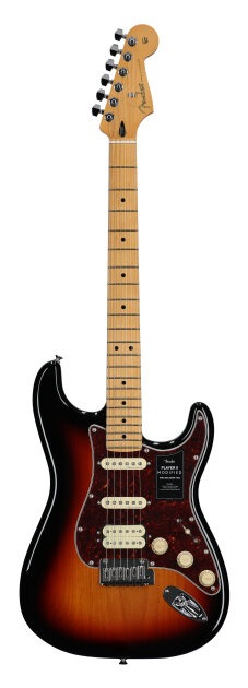 Fender Player II Modified HSS Stratocaster Electric Guitar, Maple Fingerboard (with Gig Bag)