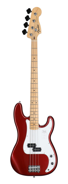 Fender Standard Precision Bass Guitar, Maple Fingerboard