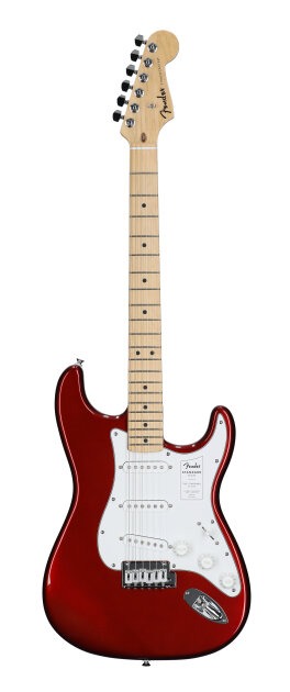 Fender Standard Stratocaster Electric Guitar, Maple Fingerboard