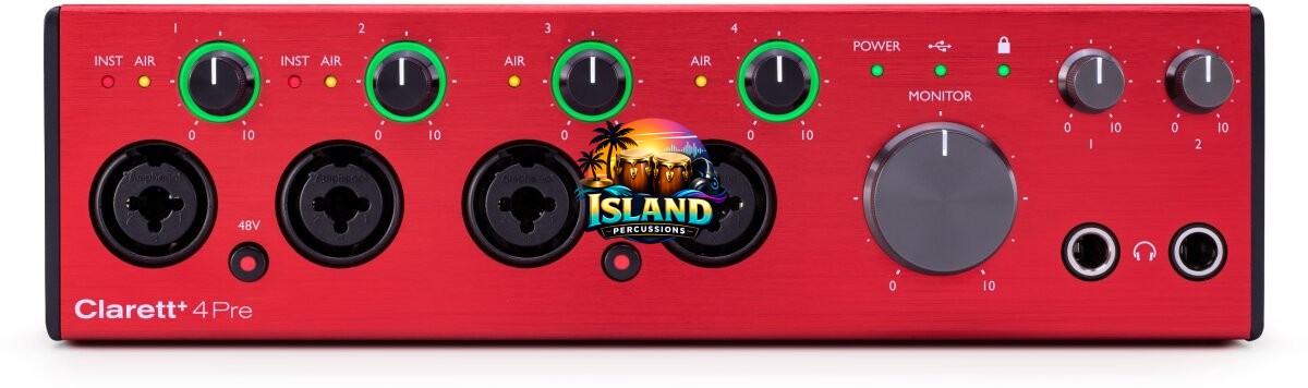 Focusrite Clarett Plus 4Pre USB Audio Interface