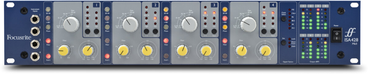 Focusrite ISA 428 MkII Microphone Preamplifier