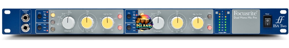 Focusrite ISA Two Dual-Channel Microphone Preamplifier