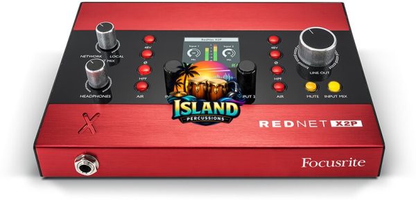 Focusrite RedNet X2P 2x2 Dante Audio Interface