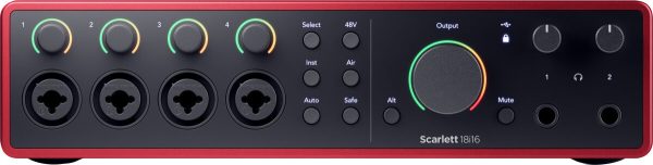 Focusrite Scarlett 18i16 Gen 4 USB Audio Interface