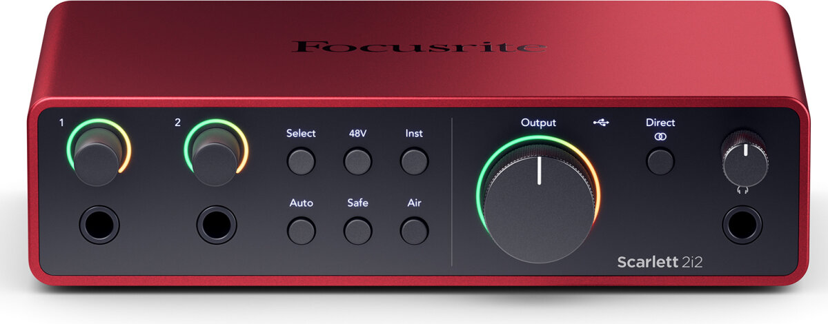 Focusrite Scarlett 2i2 Gen 4 USB Audio Interface