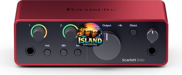 Focusrite Scarlett Solo Gen 4 USB Audio Interface