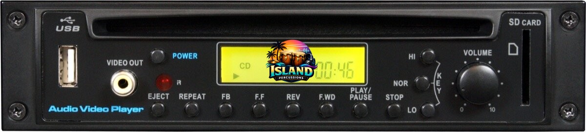 Galaxy Audio RM-CDV DVD, CD and MP3 Player Module for Any Spot Traveler