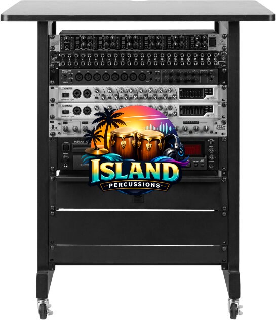 Gator 14U Rok-It Wood Rack Cabinet