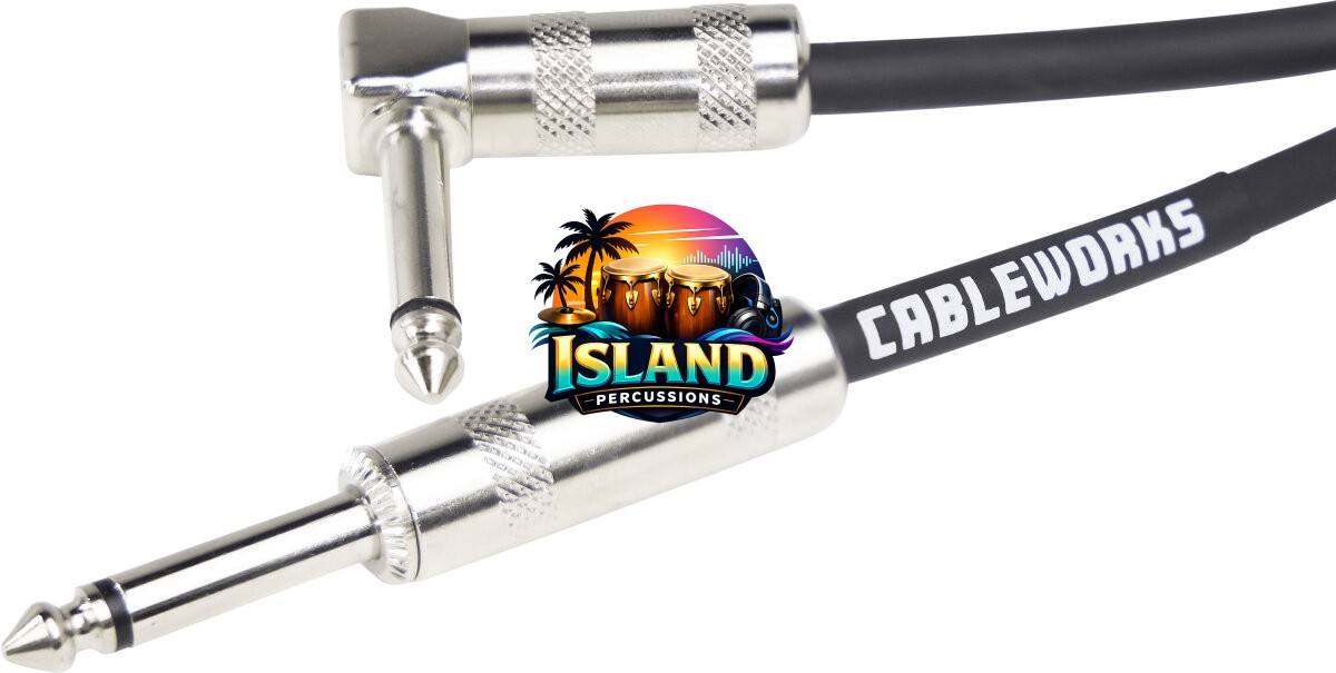 Gator Cableworks GCWB-INS-RA Backline Instrument Cable, with Right Angle