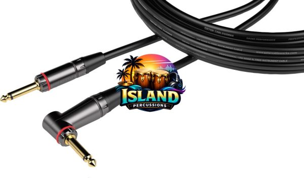 Gator Cableworks Headliner Straight to Right Angle Instrument Cable