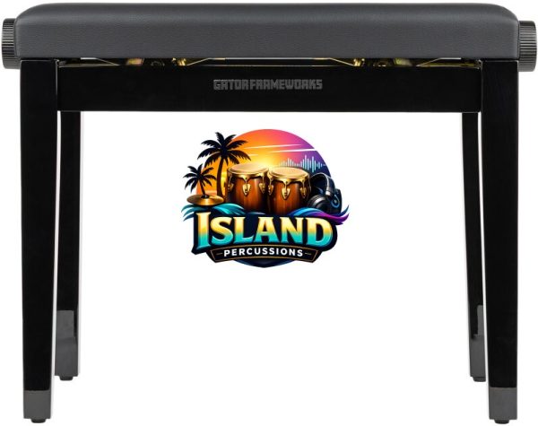 Gator Deluxe Height Adjustable Piano Bench