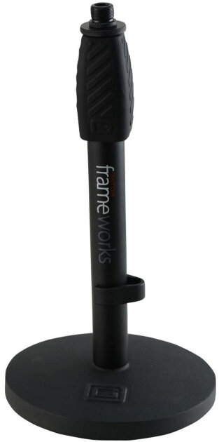 Gator Frameworks GFW-MIC-0601 Desktop Round Base Microphone Stand