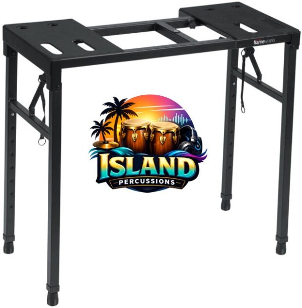 Gator Frameworks GFW-UTILITY-TBL Heavy-Duty Keyboard Table