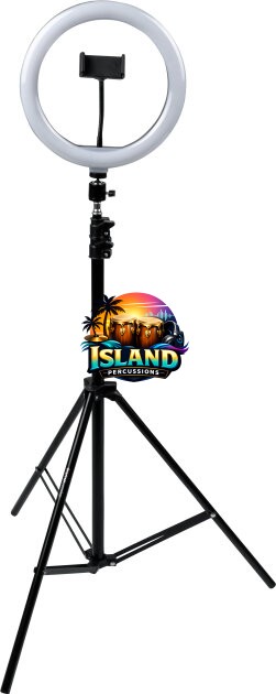 Gator Frameworks Ring Light Tripod with Phone Clamp