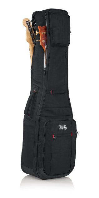 Gator G-PG BASS 2X ProGo Deluxe Double Gig Bag for 2 Electric Basses