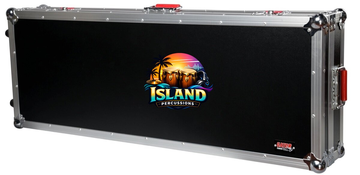 Gator G-TOUR V2 ATA Wood Keyboard Flight Cases with Wheels