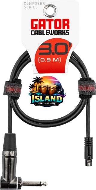 Gator GCWC-TA4F-3RA Wireless Instrument Cable
