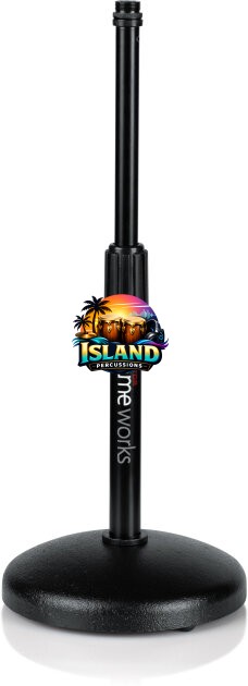 Gator GFW-MIC-0501 Round Base Desktop Microphone Stand