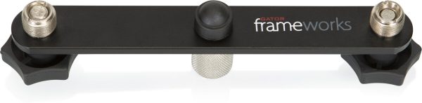 Gator GFWMIC1TO2 Frameworks 1-To-2 Stereo Mic Mount Bar