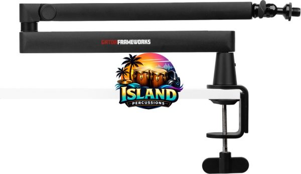Gator GFWMICBCBM2500 Frameworks Low-Profile Broadcast Microphone Boom Arm