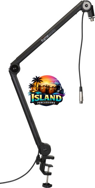 Gator GFWMICBCBM3000 Deluxe Desktop Mic Boom Stand