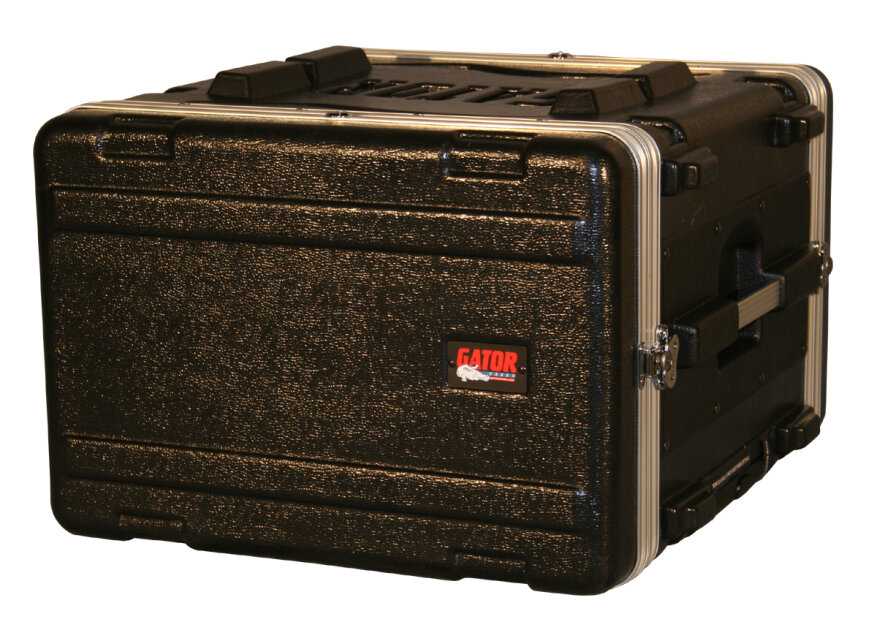 Gator GRR6PLUS 6-Space Powered Lockable Rolling Rack