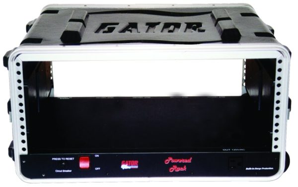Gator GRR8PLUS 8-Space Powered Lockable Rolling Rack