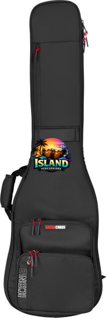 Gator Icon Take Two Series Double Gig Bag for 2 Electric Basses