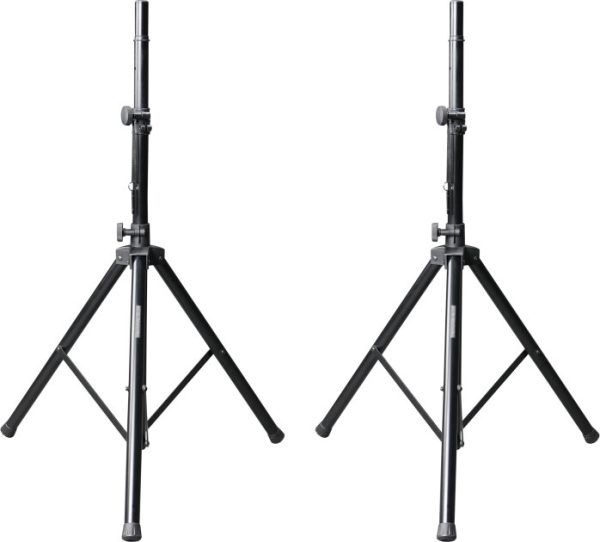 Gator Rok-It Aluminum Tripod Speaker Stand Set (with Gig Bag)