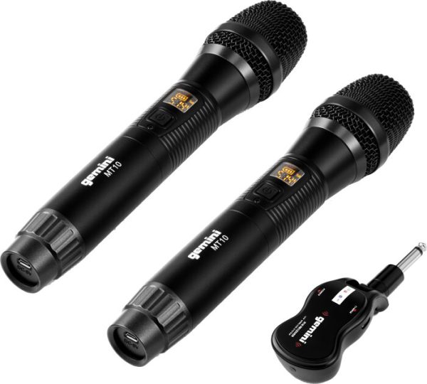 Gemini GMU-M200 UHF Dual Wireless Microphone System