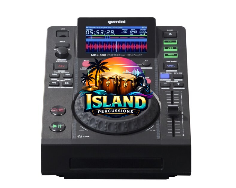 Gemini MDJ-600 CD USB Media Player and MIDI Controller